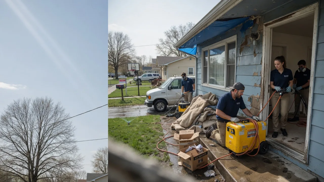 Basement Flood Cleanup in Union Center, SD near me